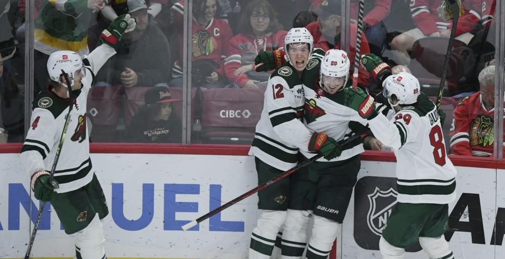 Johansson helps Wild rally for 4-2 victory over Blackhawks - Vimarsana News