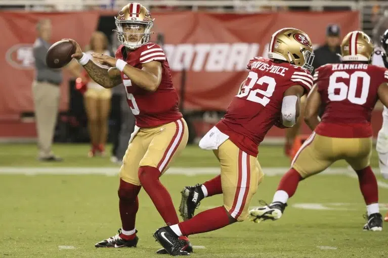 Purdy runs for a TD before Chargers backups roll past 49ers 23-12