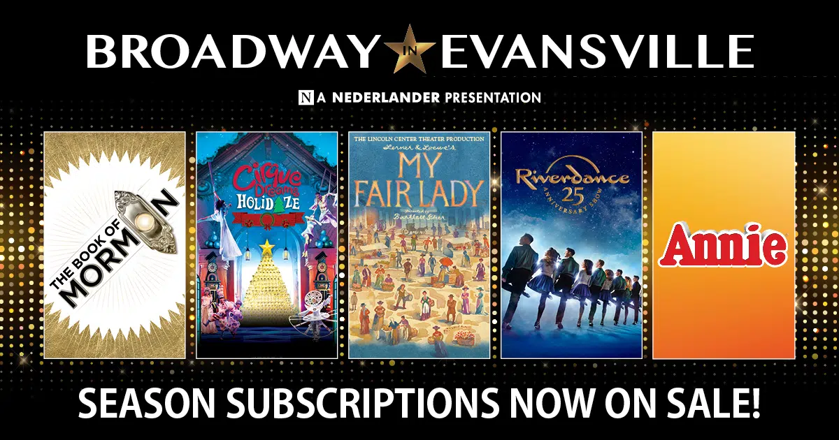 Old National Events Plaza announces 20222023 Broadway in Evansville