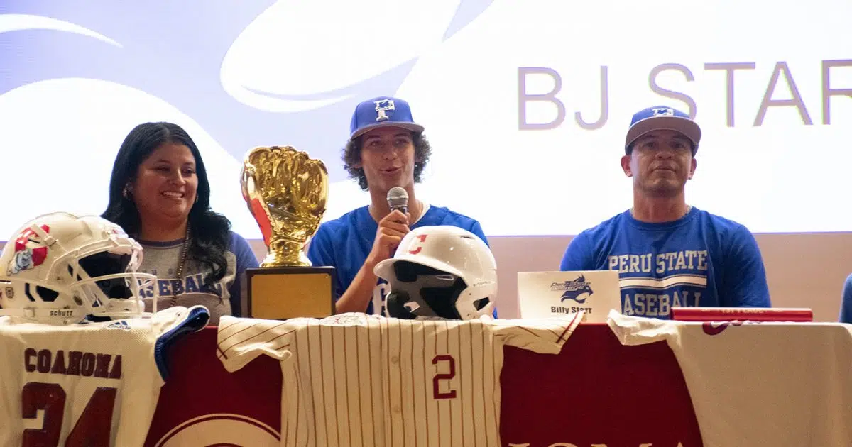 Coahoma’s Starr signs LOI to Play Baseball at Peru State College in