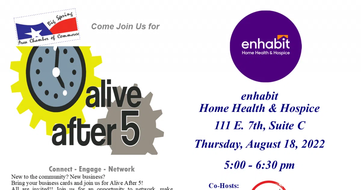 Alive After 5 at Enhabit Home Health & Hospice Kbest Media