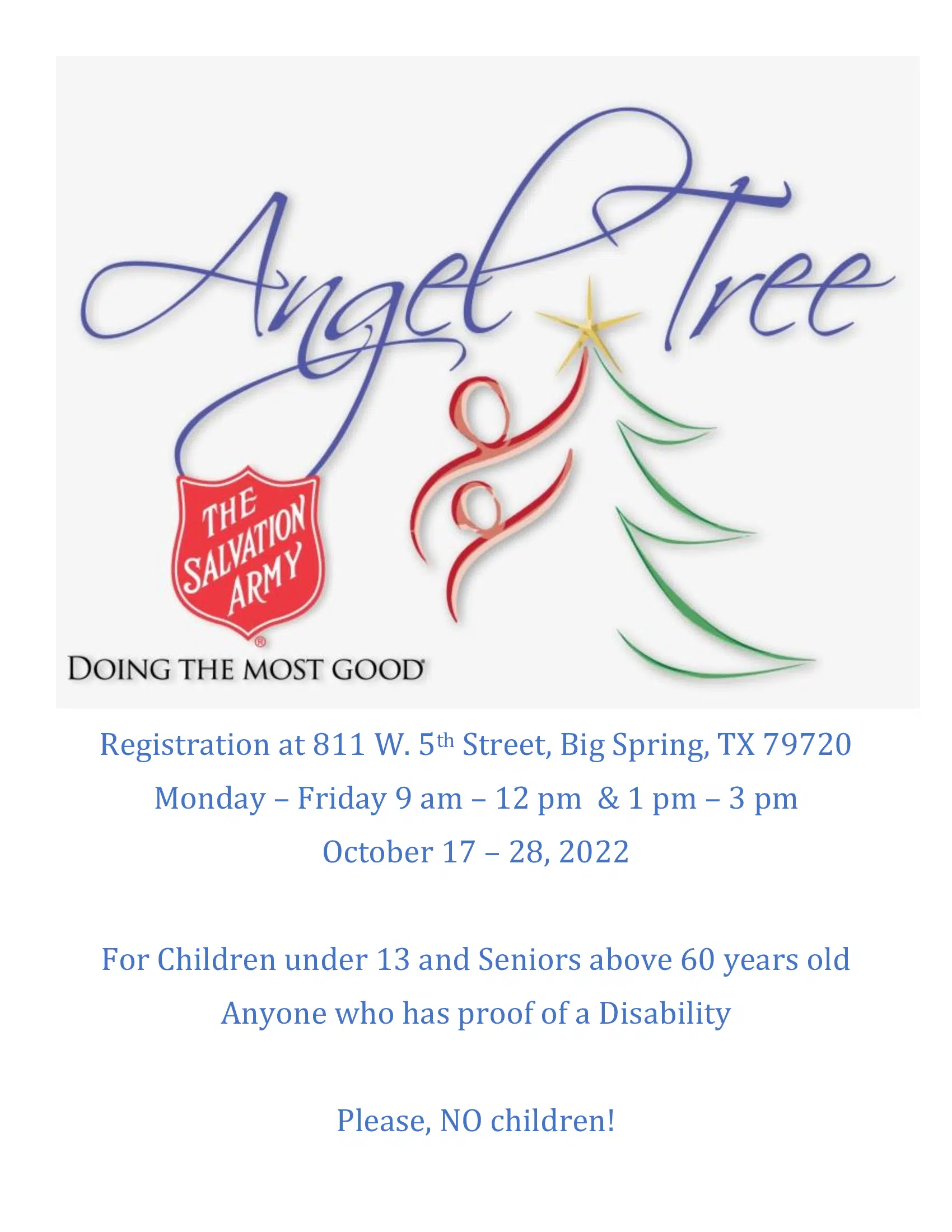 2022 Angel Tree Registration Open Now through Oct. 28th Kbest Media
