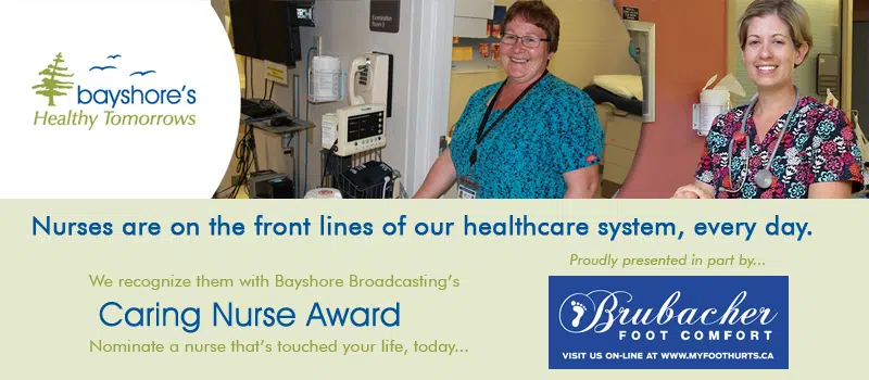Feature: https://www.bayshorebroadcasting.ca/caring-nurse-award/