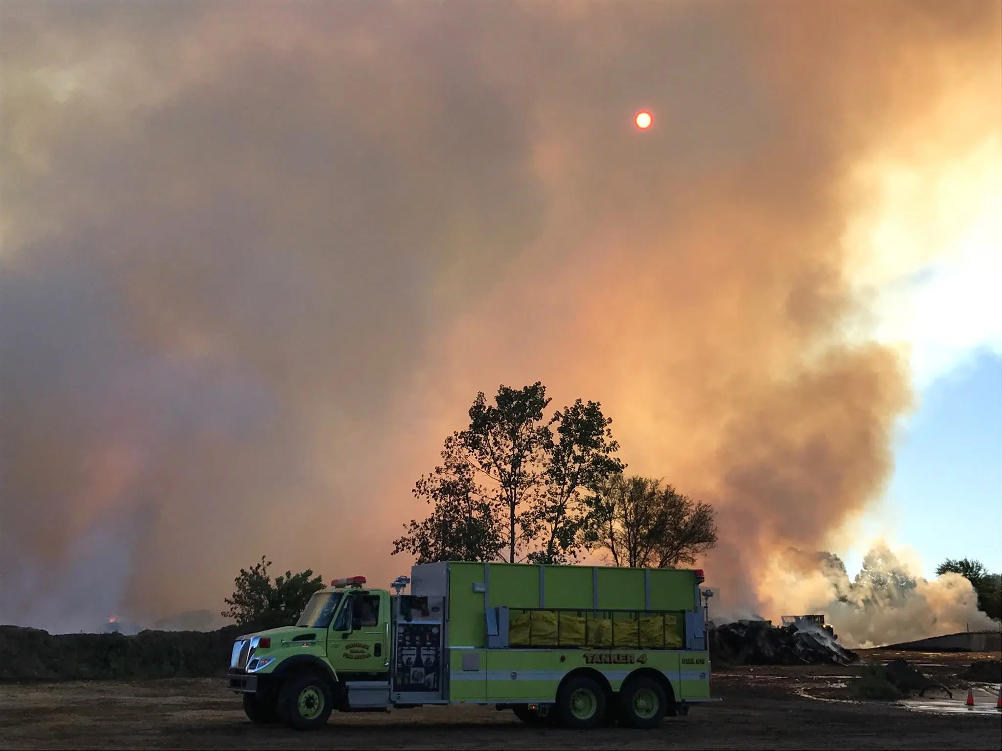Bronson FD sent to Walden Woods Campground fire, 16 trailers destroyed