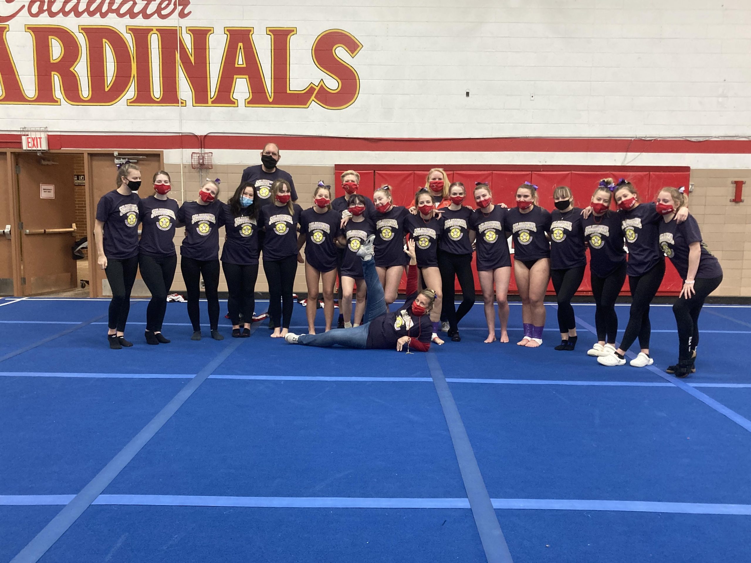 Coldwater gymnastics team go over 130 points again, record 17 regional scores - Vimarsana News