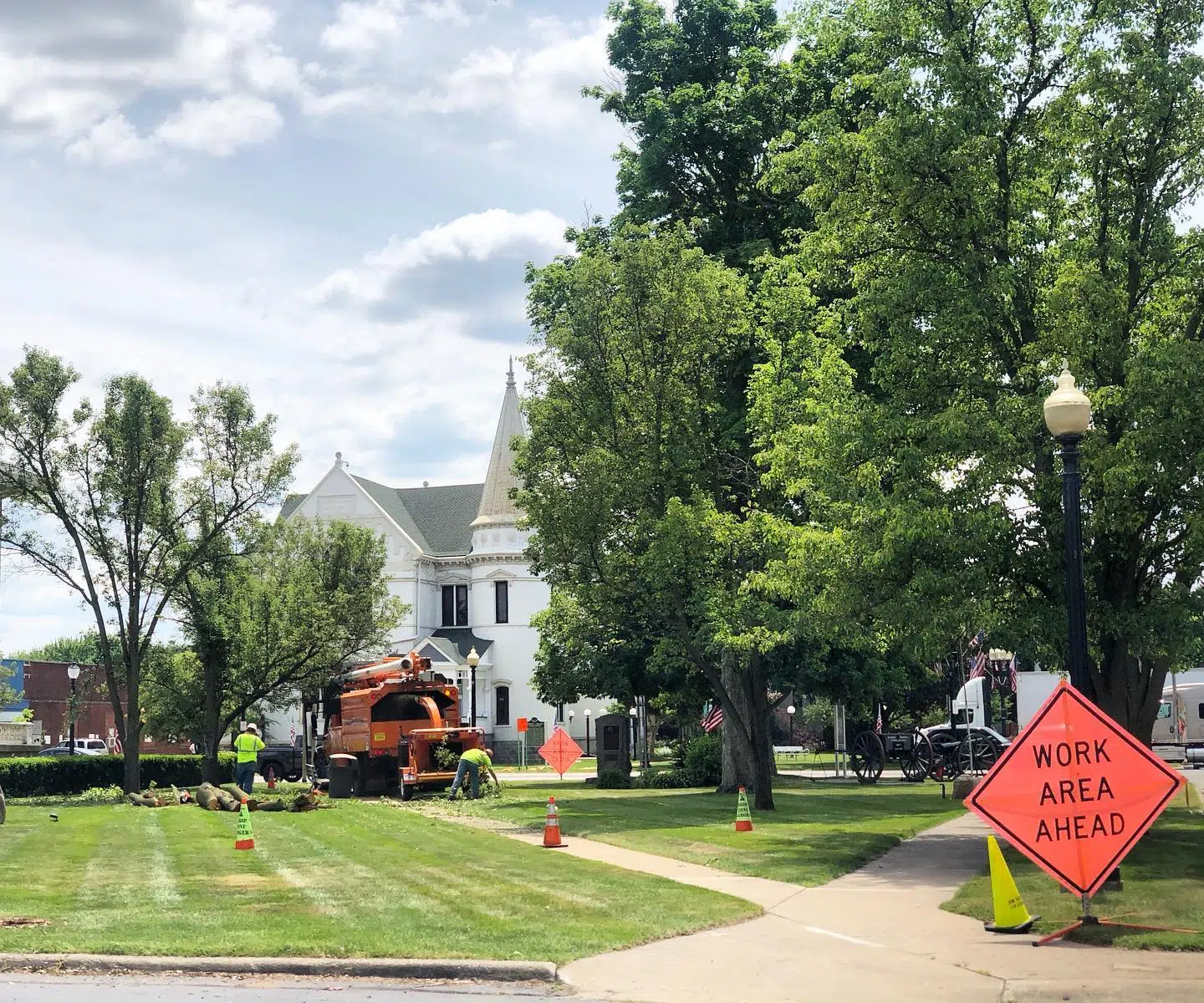 Downtown Coldwater Four Corners renovation work gets underway WTVB