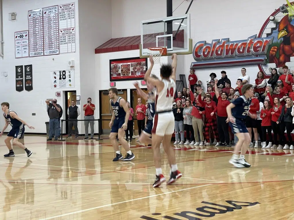 Three-pointer by Evan Sloan