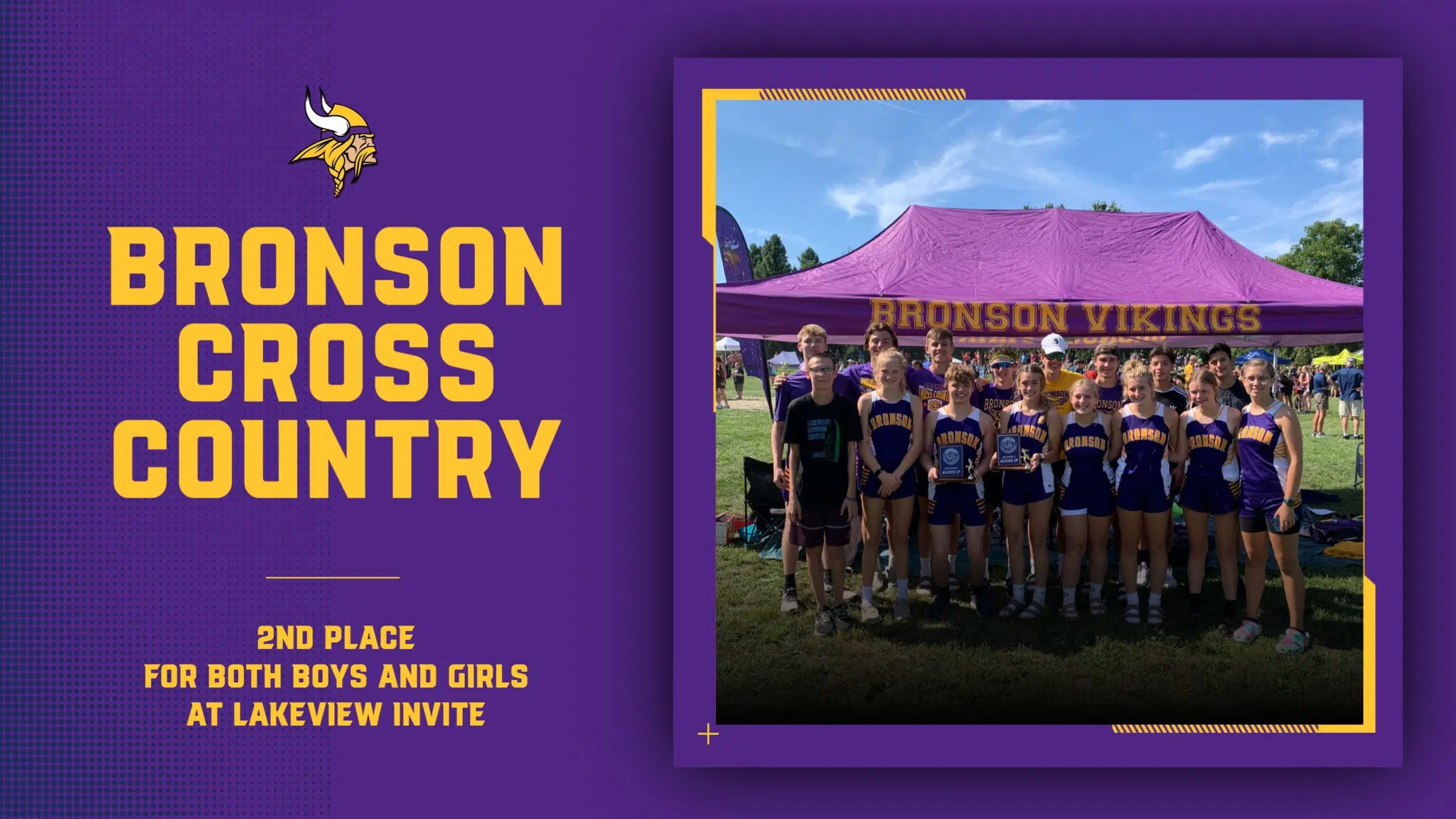 Bronson and Quincy cross country squads compete at Lakeview