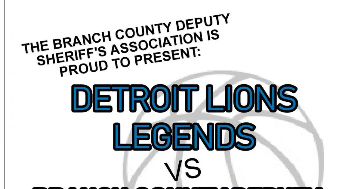 Detroit Lions Legends face off with Branch County All Stars