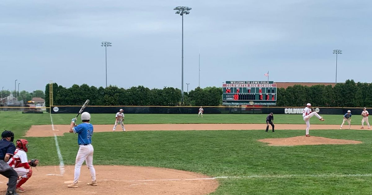 Coldwater drops baseball doubleheader to Lumen Christi - Vimarsana News