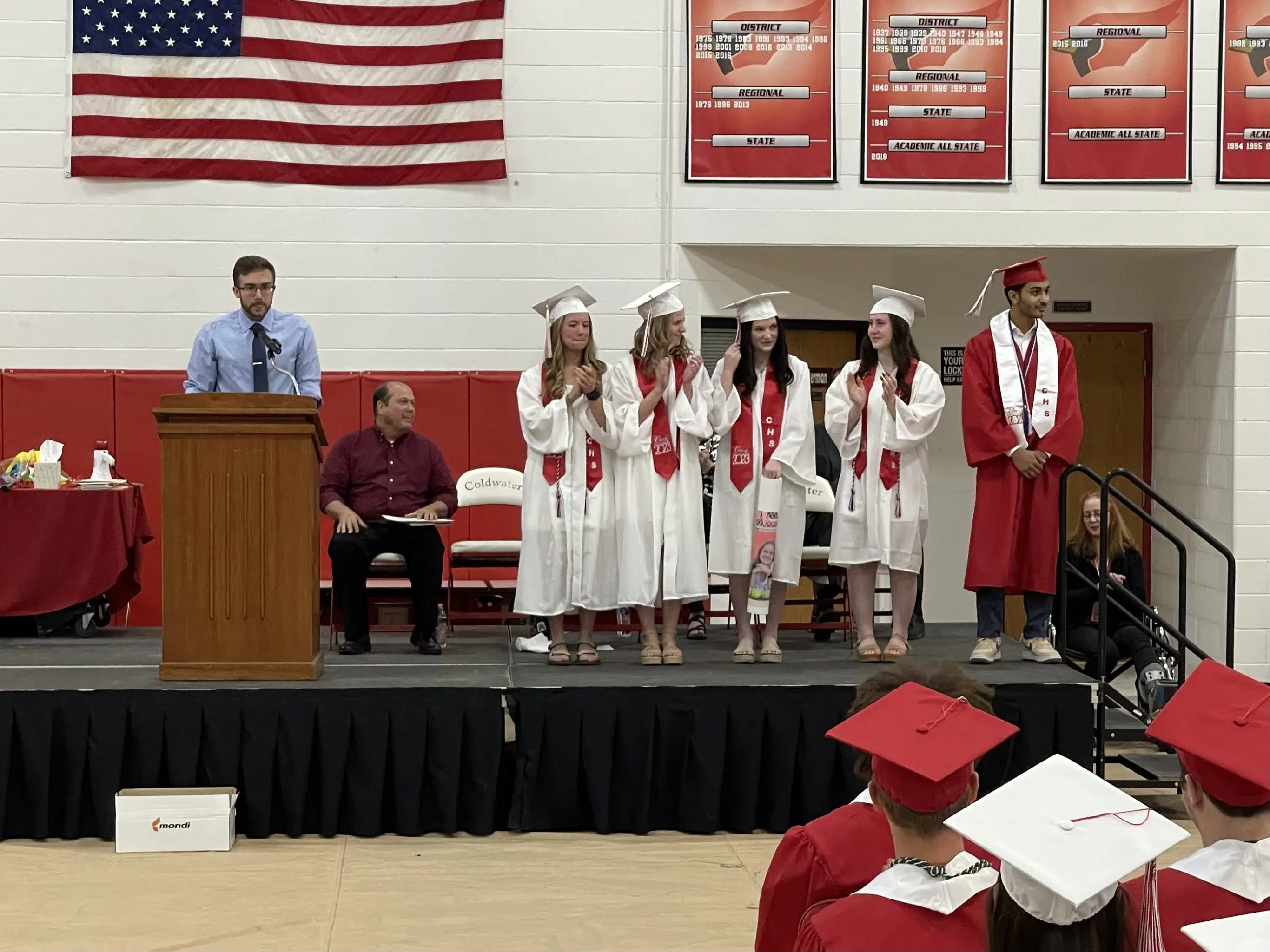 Coldwater Class of 2023 honored during Senior Convocation WTVB 1590