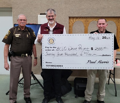 Coldwater Township Sunrise Rotary gives additional grant for drone project - Vimarsana News