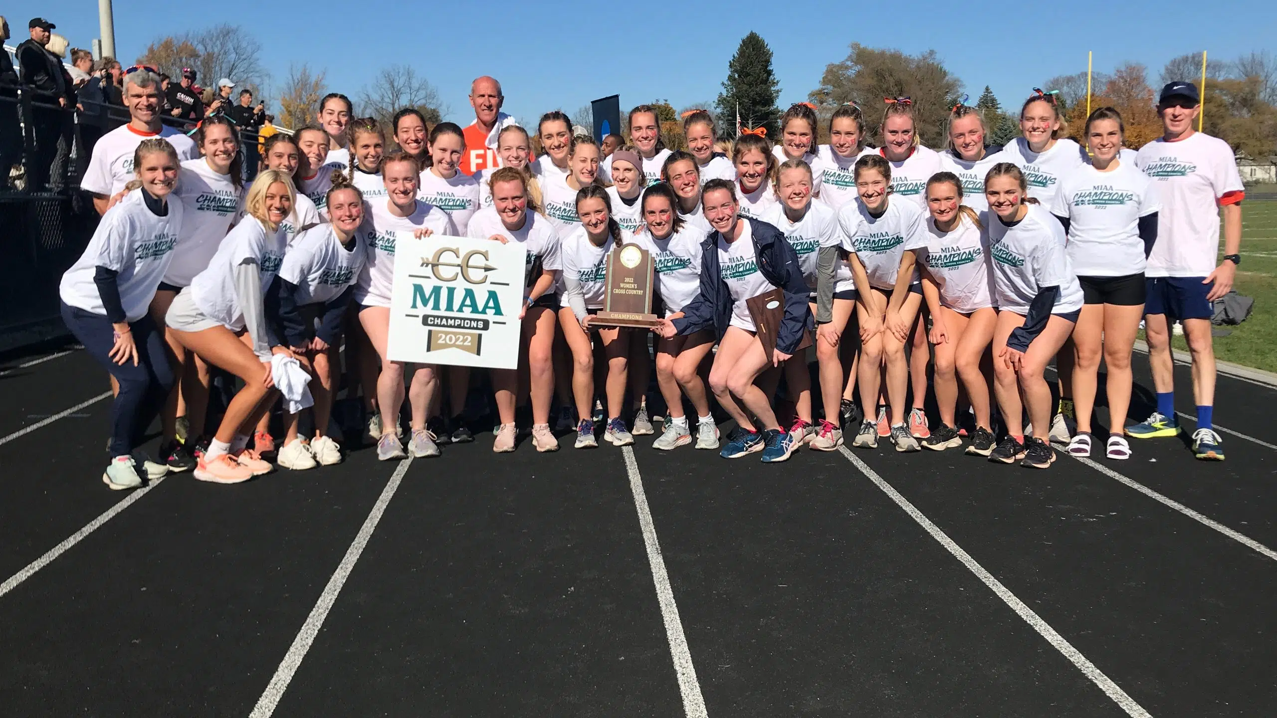 Women’s Cross Country wins seventh MIAA title in a row 1450 AM 99.7 FM WHTC Holland