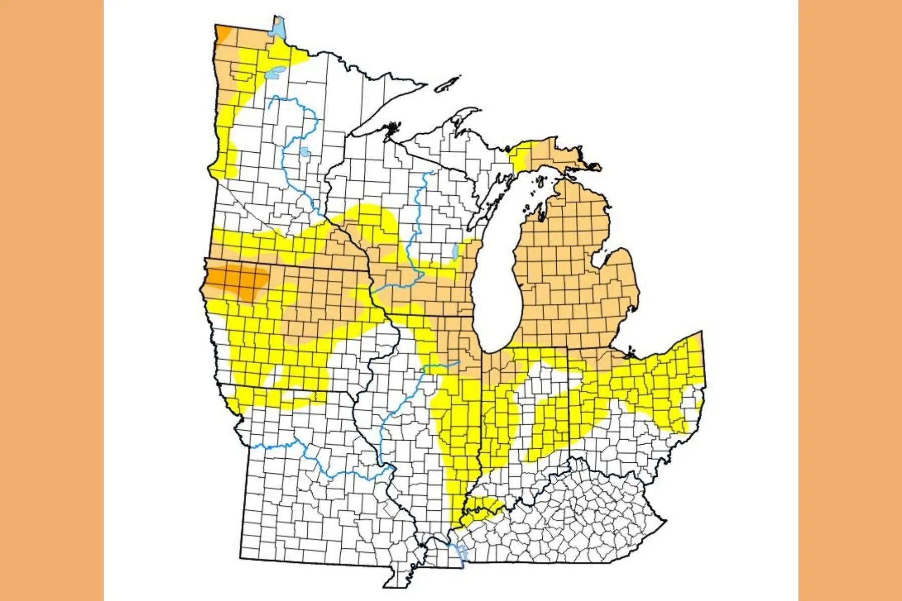 Some areas of Michigan having the driest start to a year in several