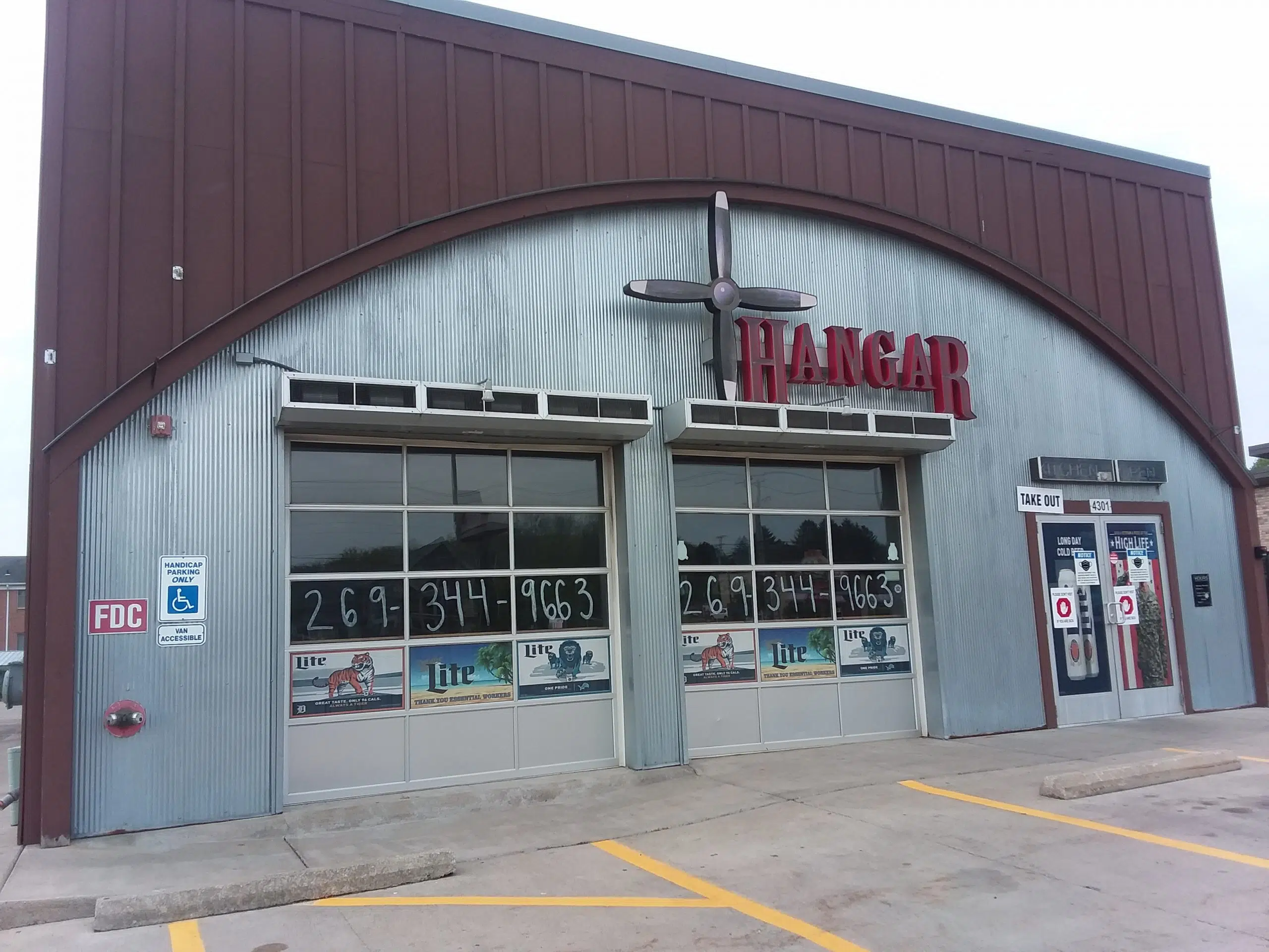 Kalamazoo bar and grill fire closes section of West Main Street WKZO