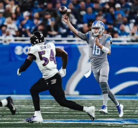 Detroit Lions QB Jared Goff (oblique) returns to practice