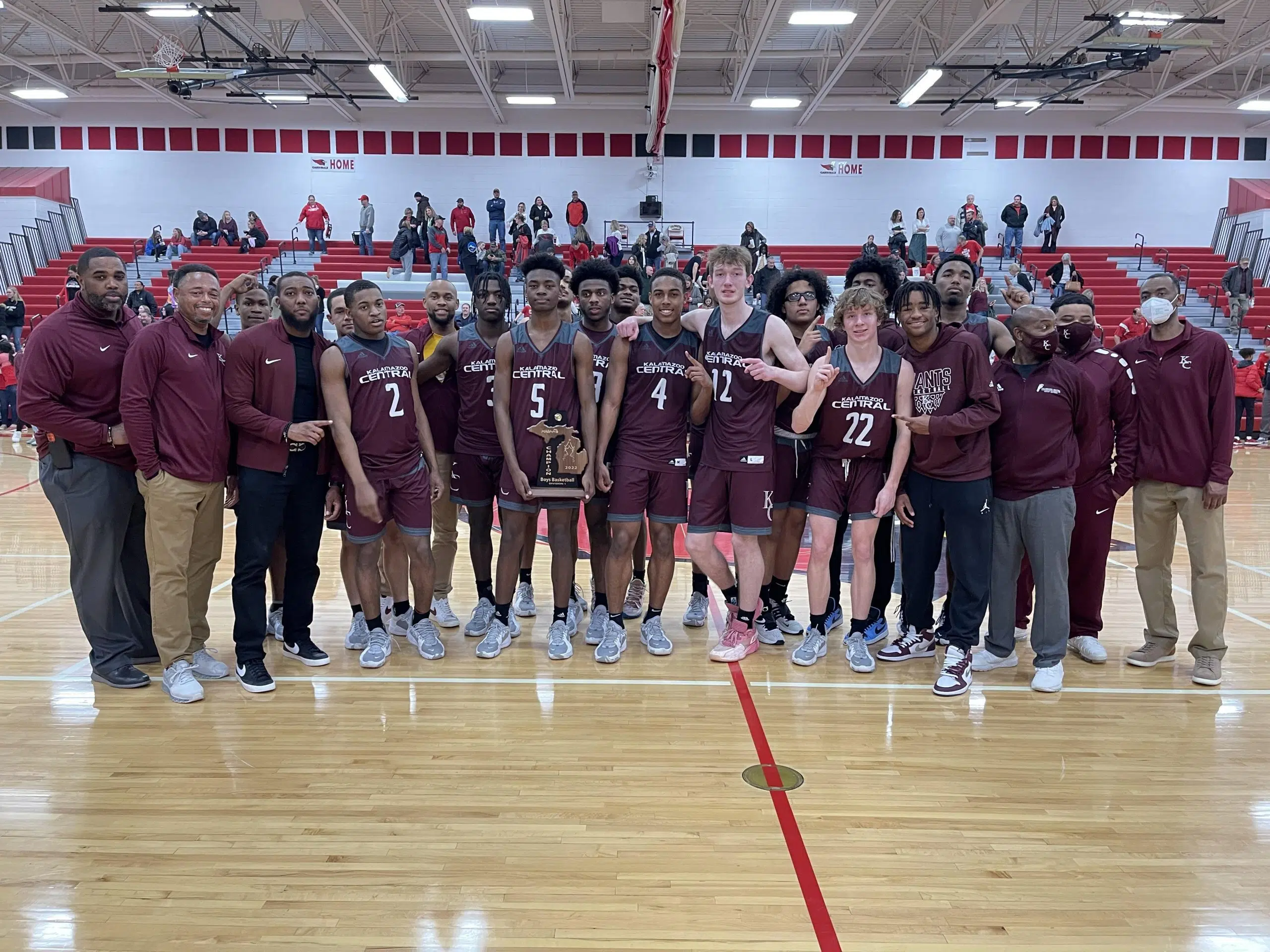 HS Hoops Kalamazoo Central claims district title with 6941 win at