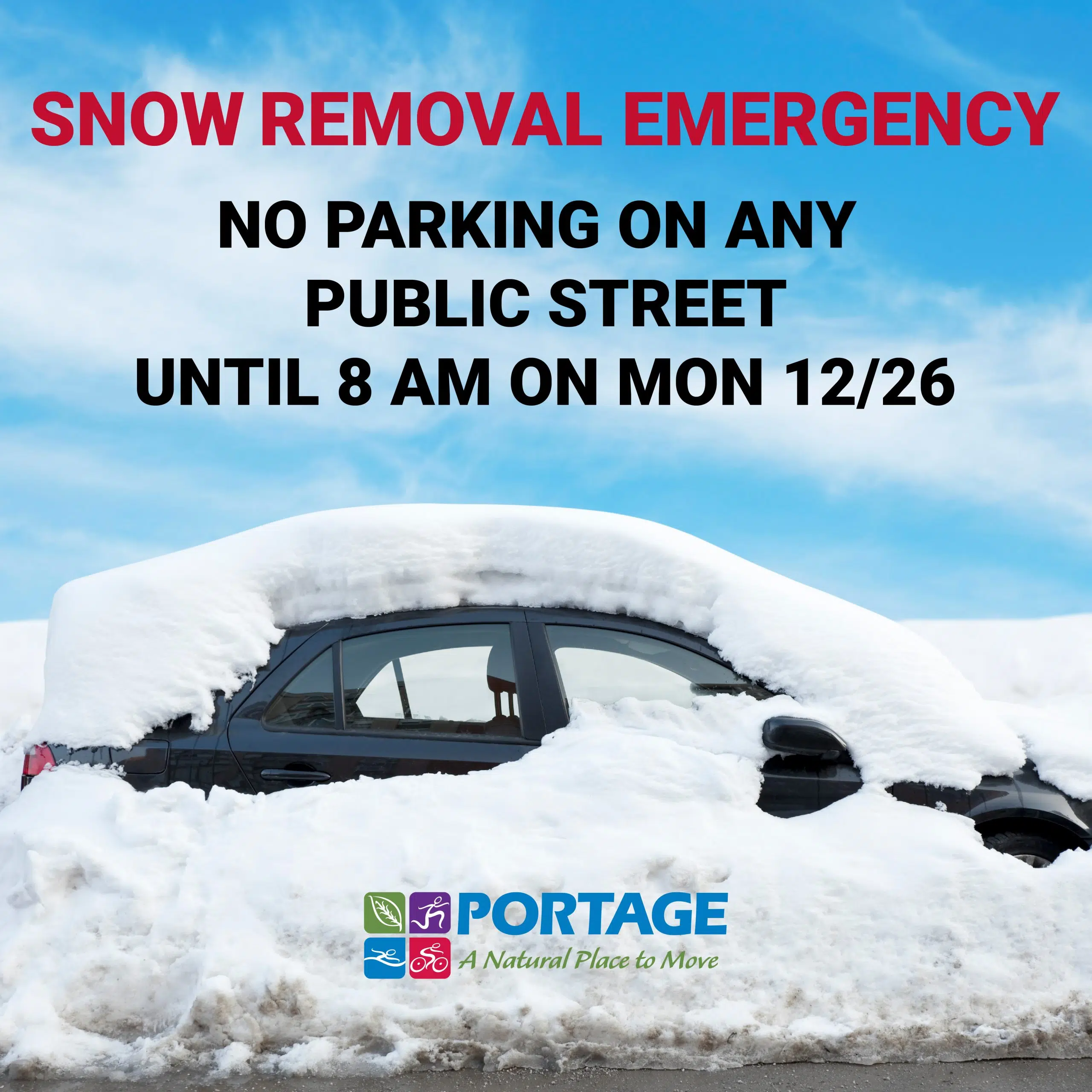 Snow Removal Emergency issued for City of Portage | The Touch | Today's ...