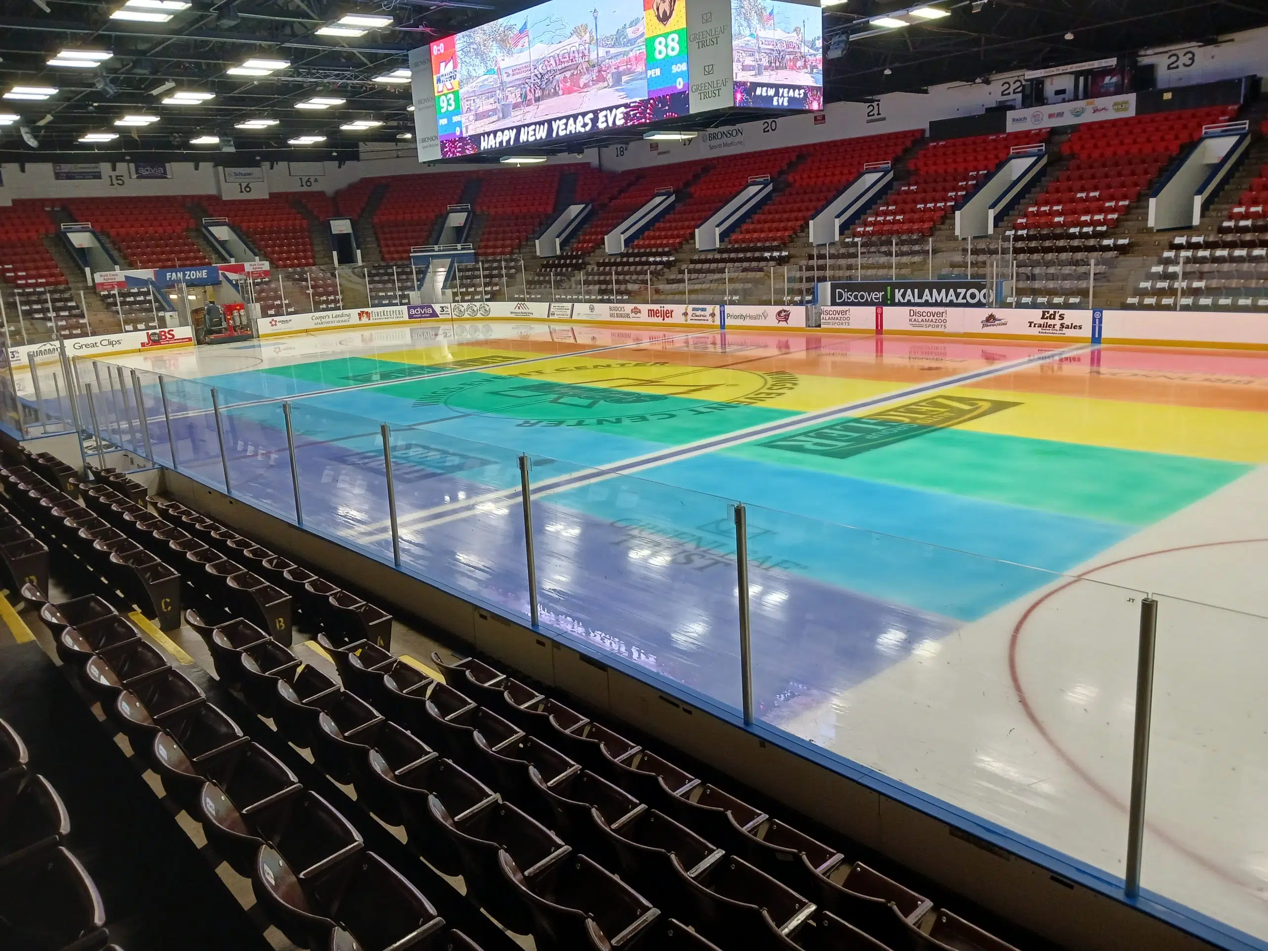 Sellout crowd expected for tonight’s Rainbow Ice Game at Wings Stadium