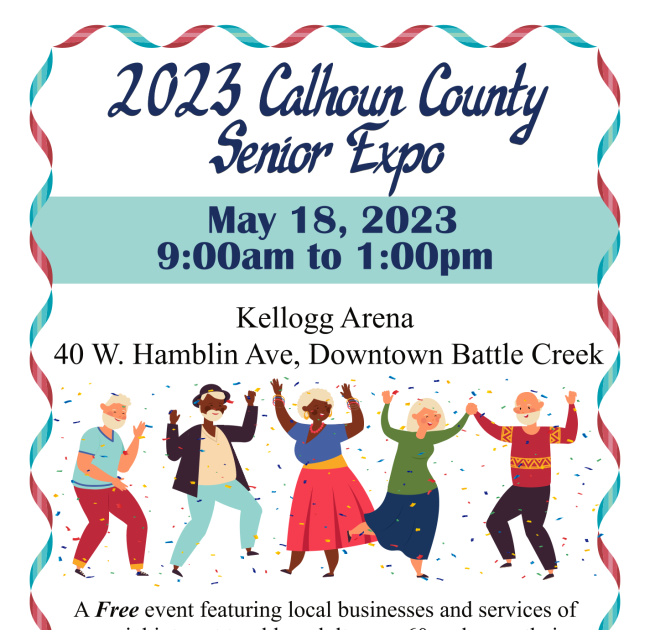 Calhoun County Senior Expo to be held at Kellogg Arena on Thursday - Vimarsana News