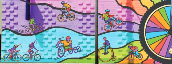 New bicycle themed mural coming to Edison Neighborhood in Kalamazoo - Vimarsana News