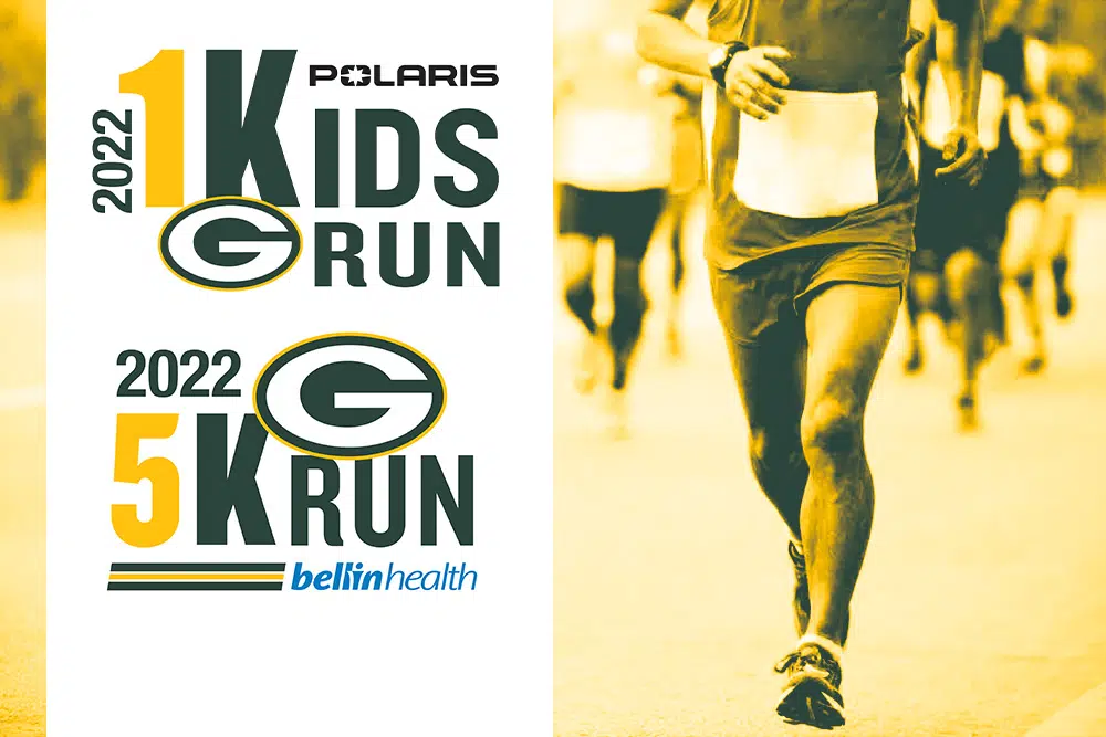 Packers 5k / 1k Kids Run 2022, 101 WIXX