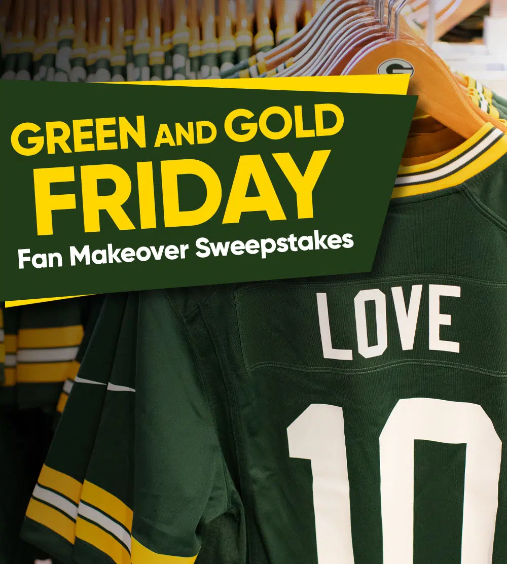 The Packers love gold