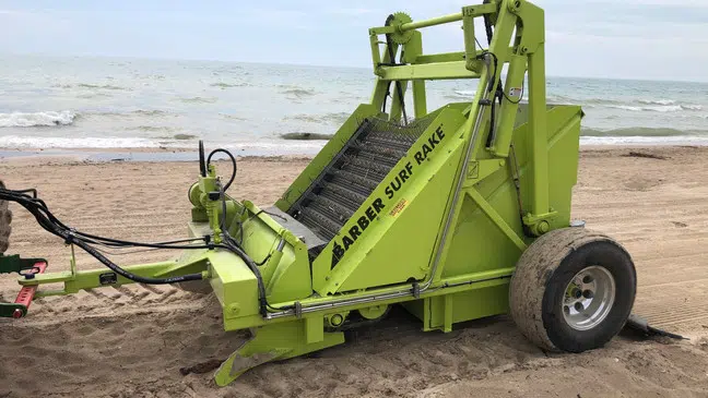 Surf Rake Is A Welcome Addition to Algoma Lakefront | 101 WIXX | Your ...