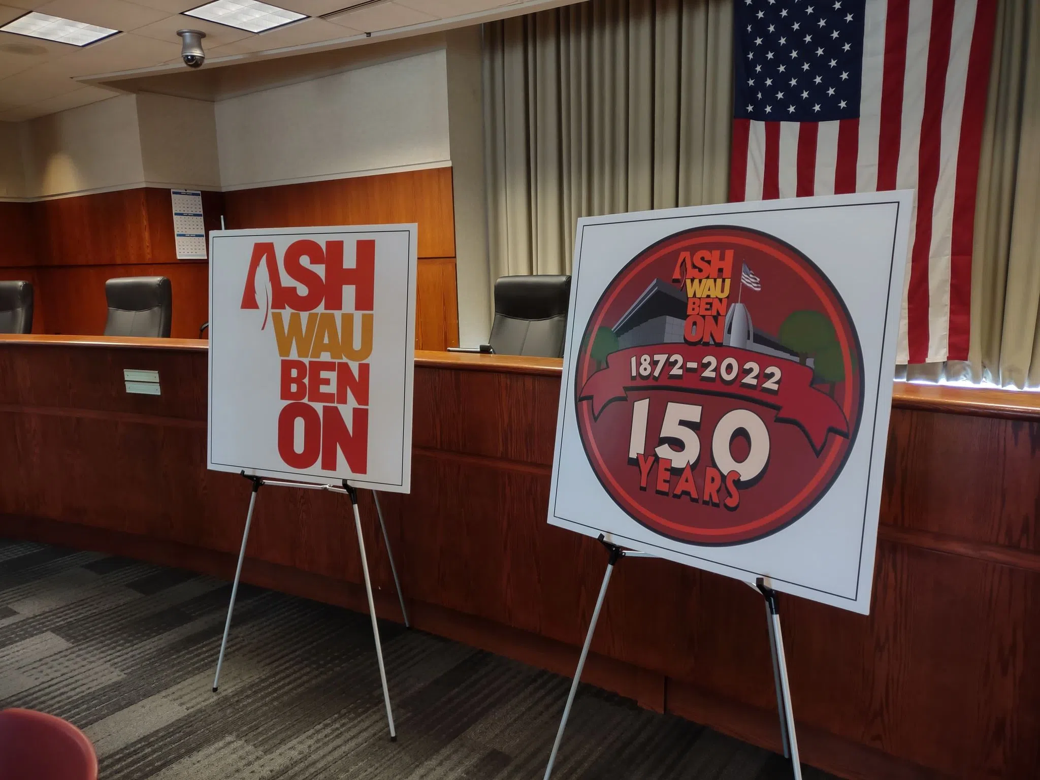 ashwaubenon-reveals-new-logo-upcoming-plans-for-sesquicentennial-celebration-wtaq-news-talk