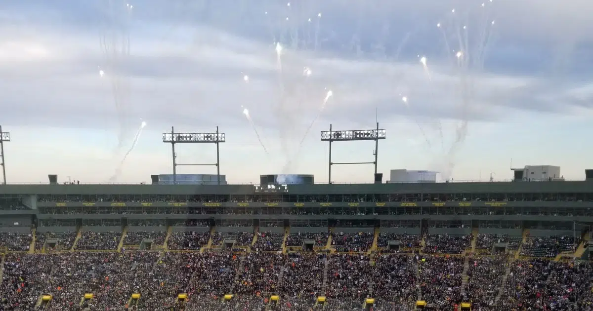 Section 120 at Lambeau Field 