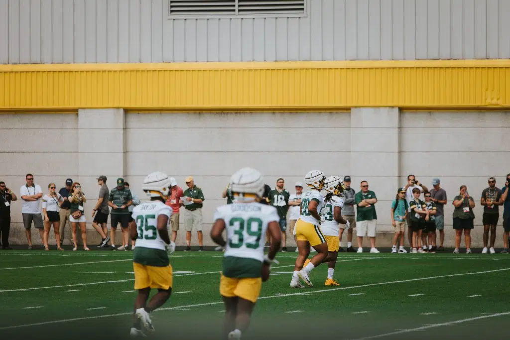 Fans Pack Ray Nitschke Field for Kickoff of 2022 Training Camp, WTAQ News  Talk, 97.5 FM · 1360 AM