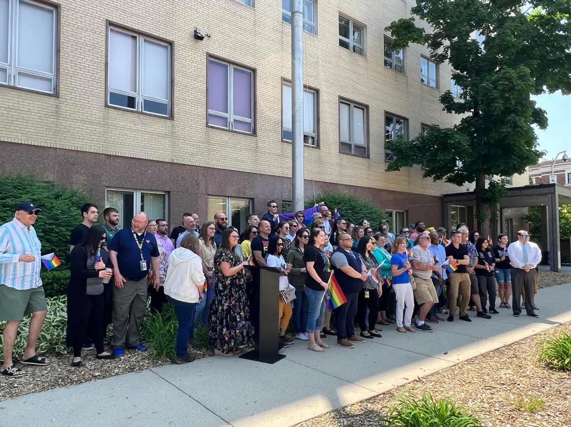 Green Bay raises the Progress flag for first time to mark Pride Month