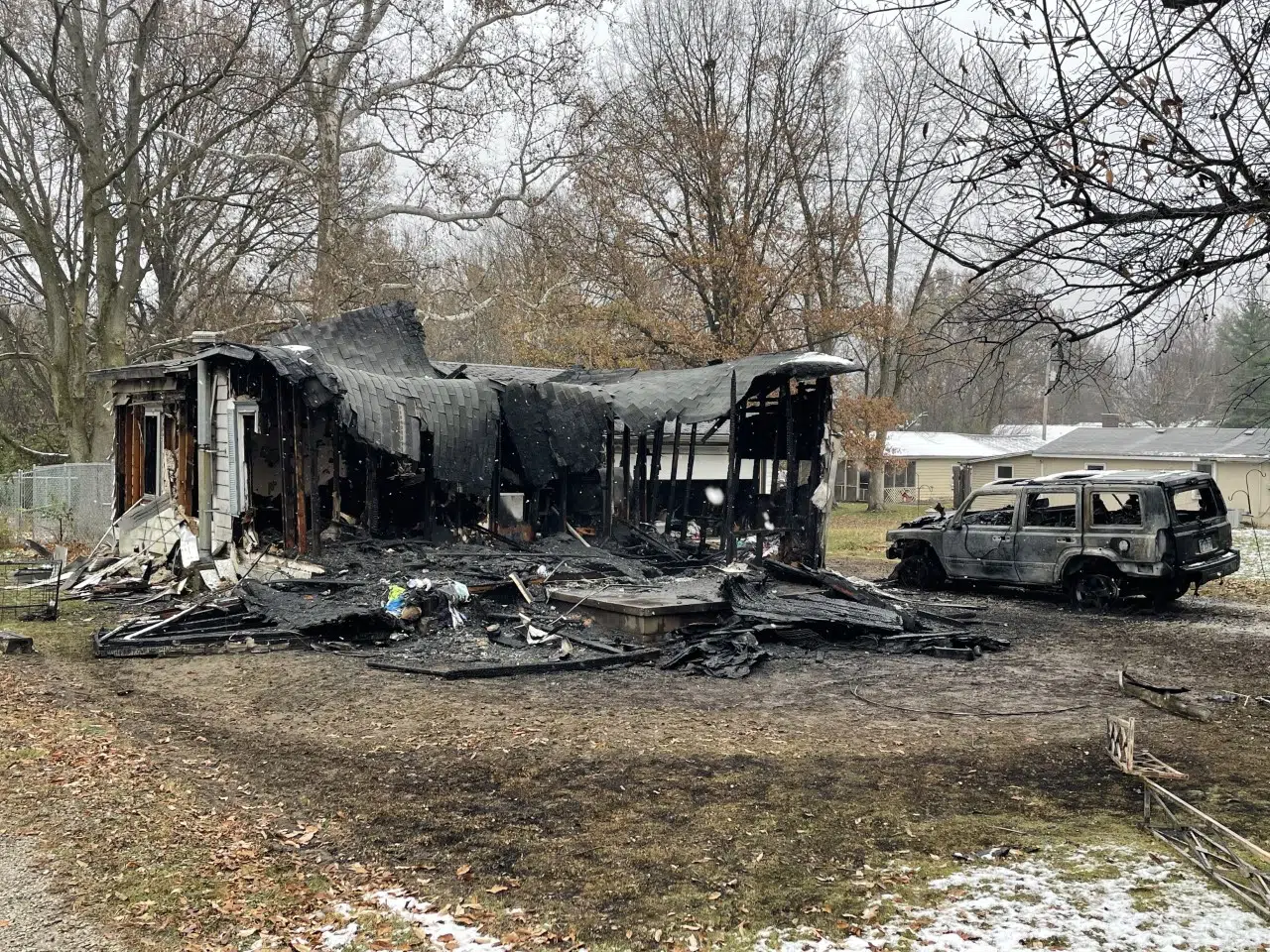 Danville Department Battles House Fire; Apartment Fire Vermilion