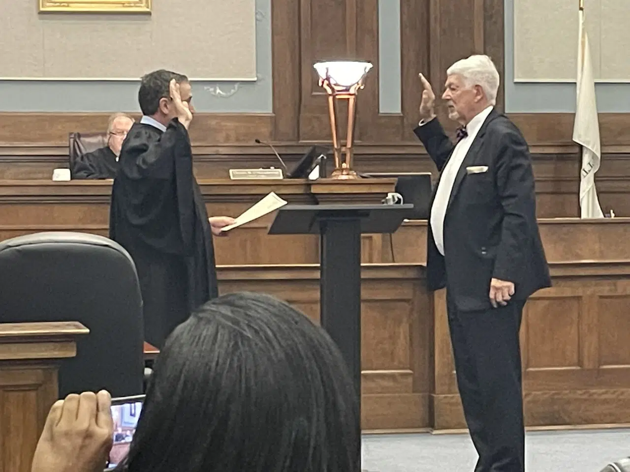 Robert E McIntire Sworn In As New Circuit Judge For Fifth Judicial ...