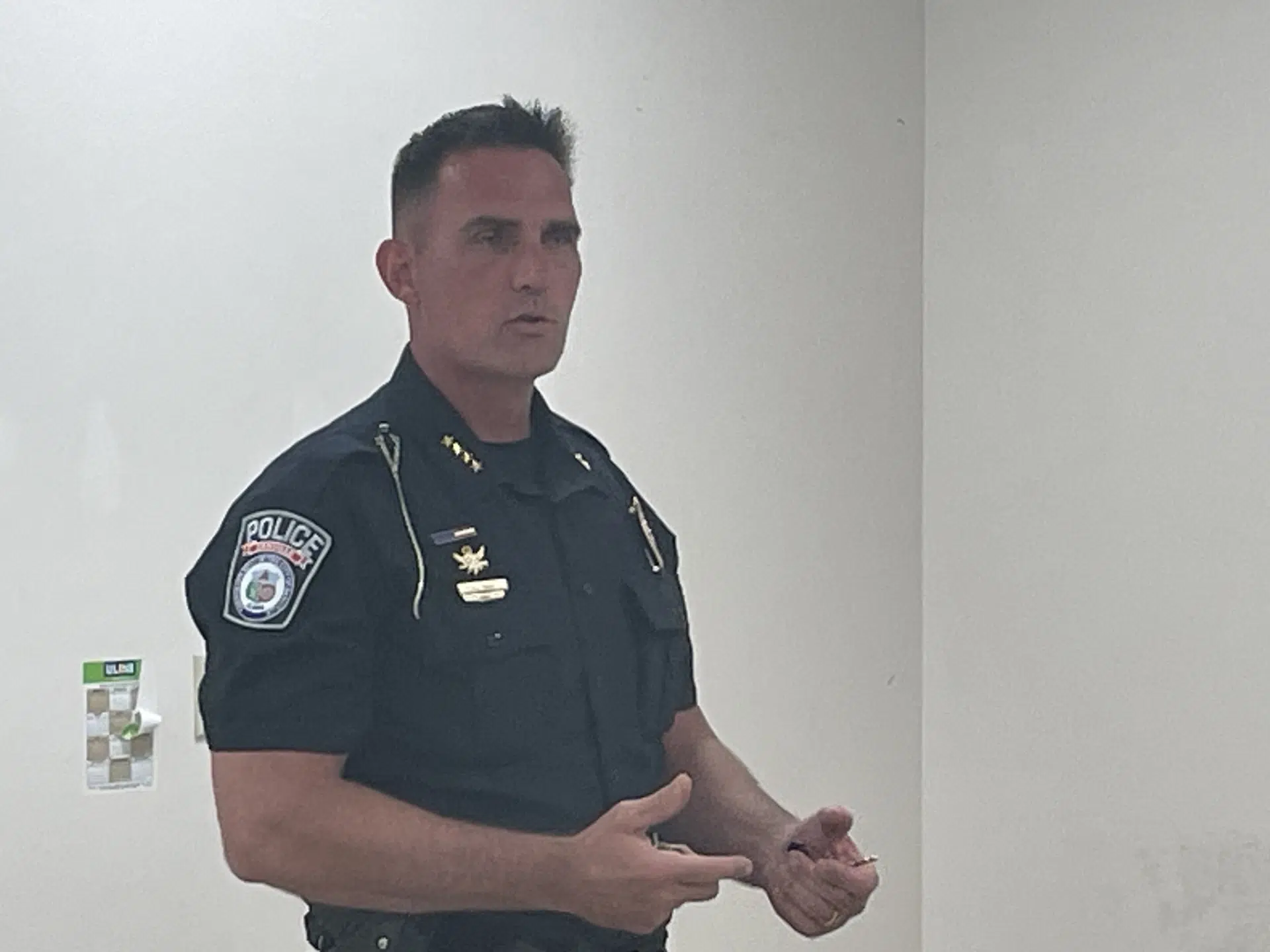 Police Chief Yates Explains Plans for 1 Million Grant Vermilion