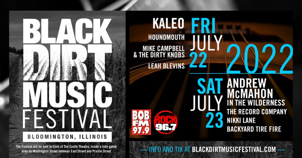 Black Dirt Music Festival Gate & Set Times, Chair Policy, + More