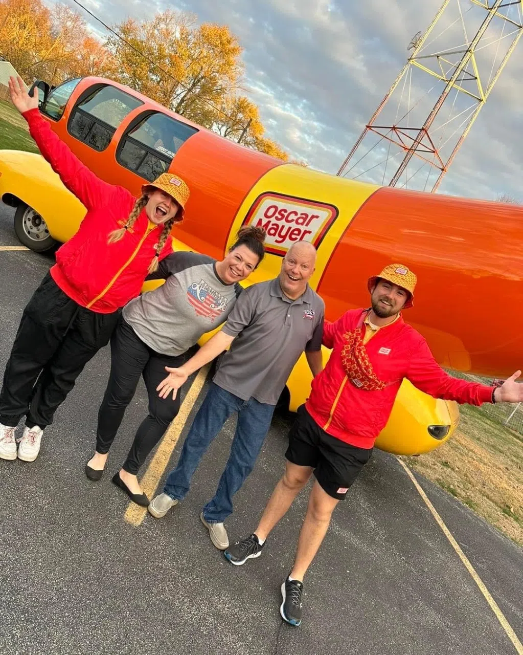 The Wiener Mobile Stops By