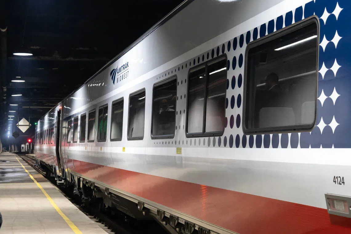 Amtrak train