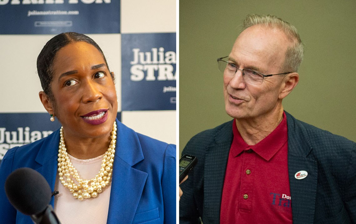 Juliana Stratton and Don Tracy