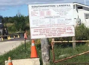 Southampton Landfill Entrance Redevelopment This Year