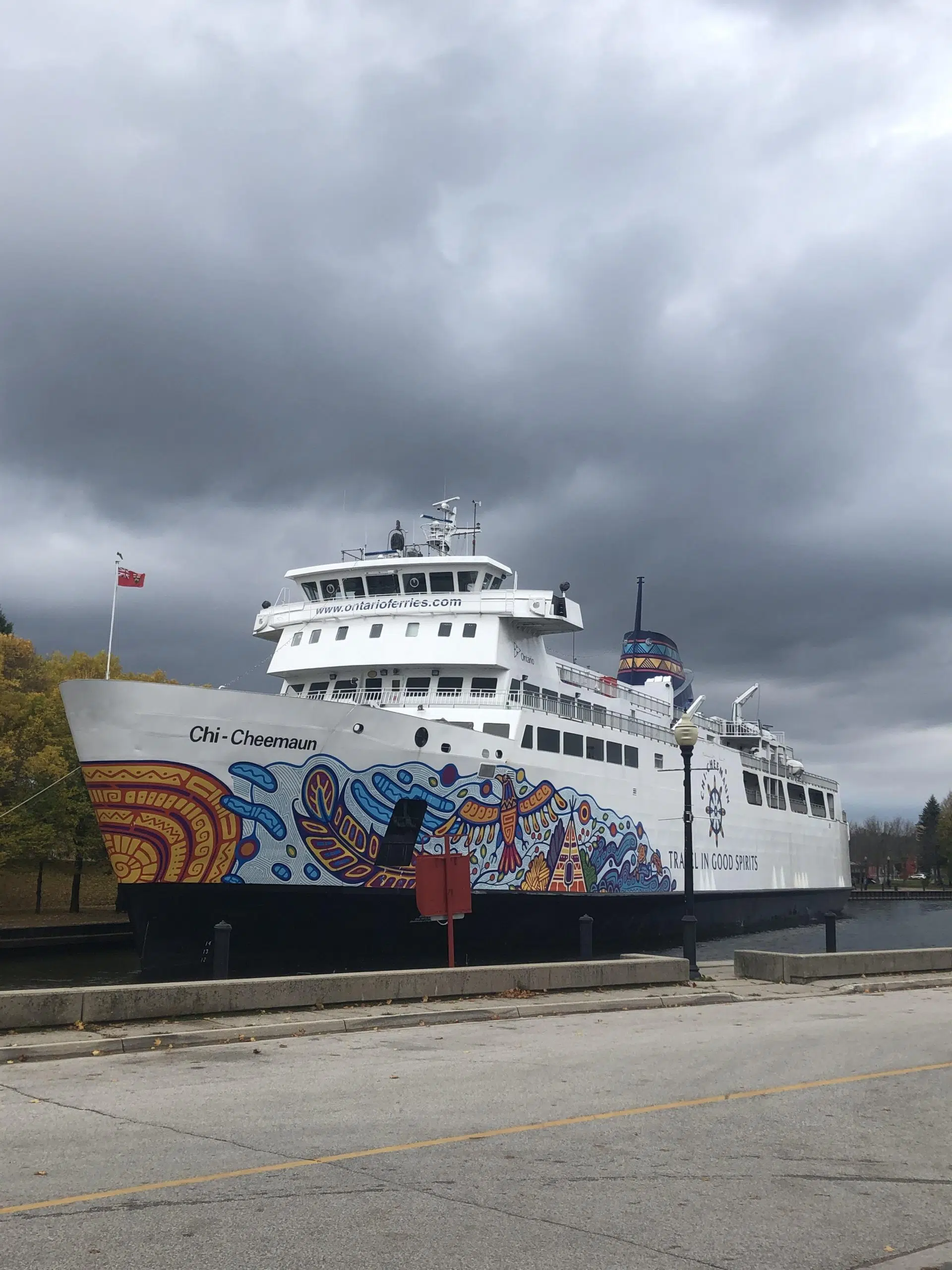 Chi-Cheemaun To Arrive In Owen Sound Harbour Monday As Ferry Season Comes To A Close