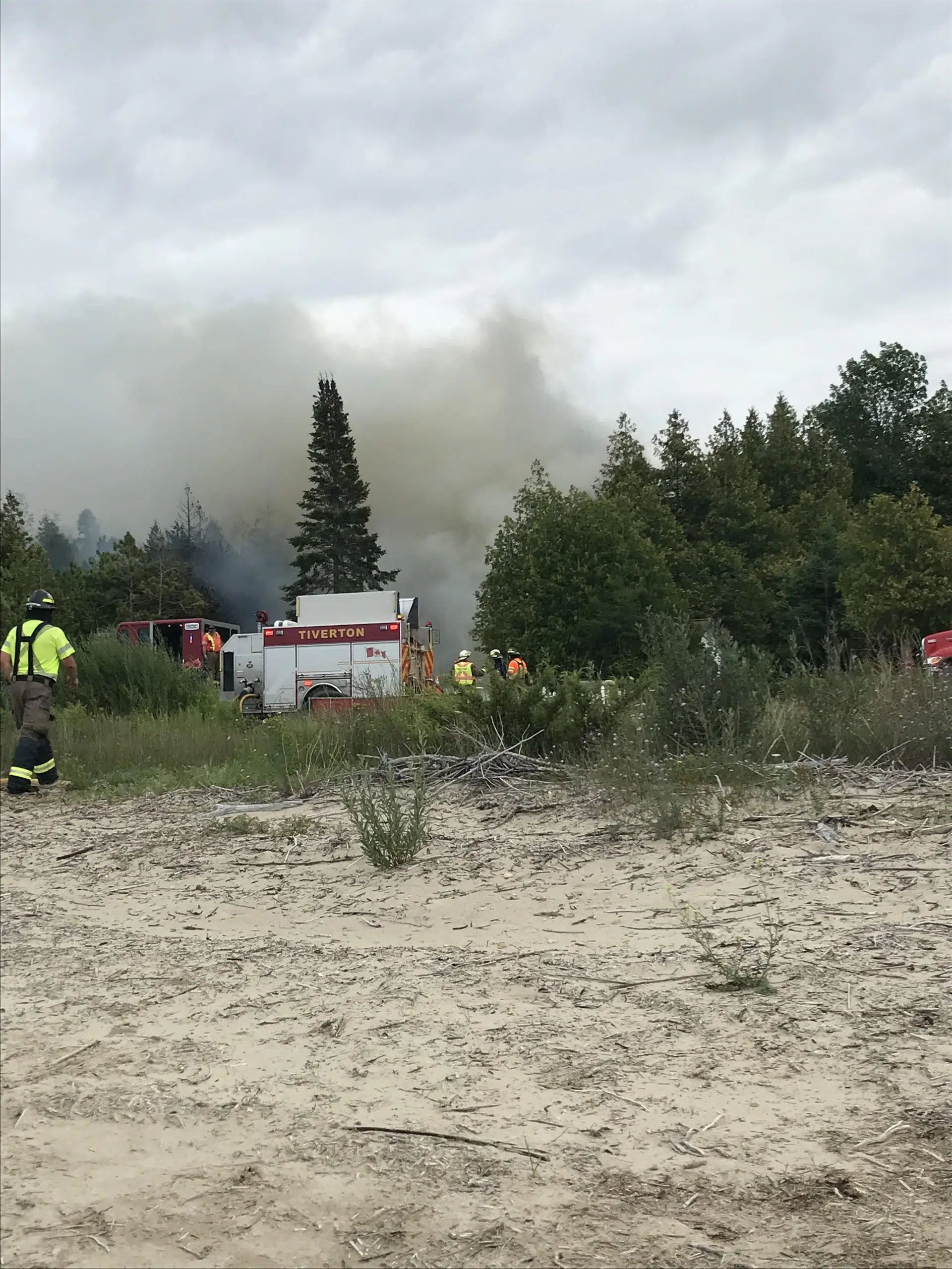 Fire On Sunset Drive In Kincardine