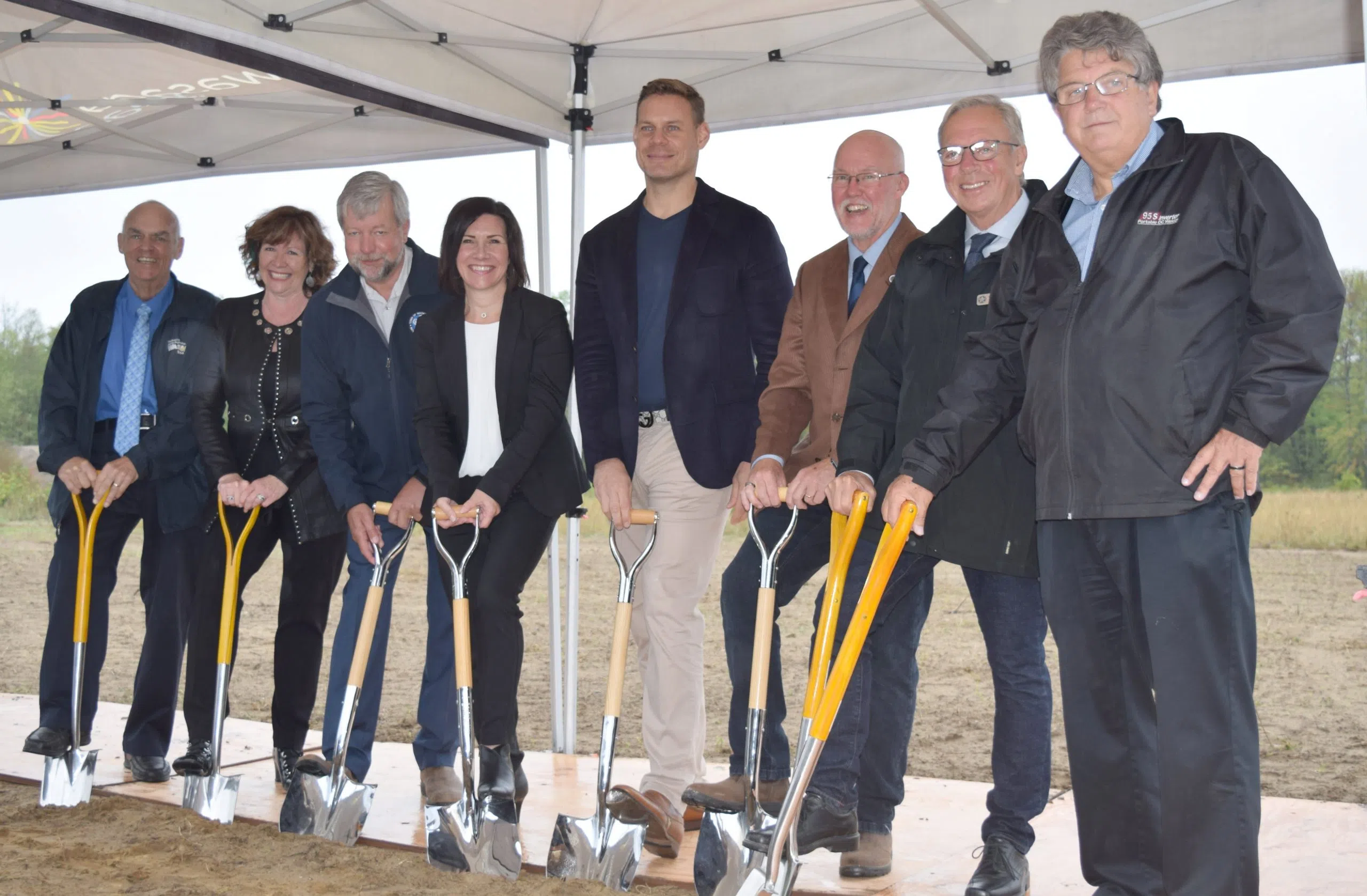 New Arena and Library Groundbreaking In Wasaga Beach Today