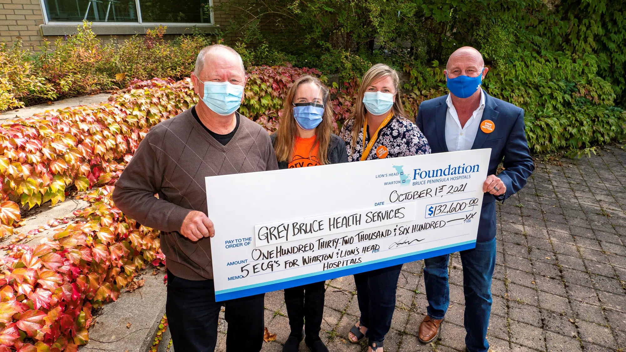 Bruce Peninsula Hospitals Foundation Raises More Than $132K For New Electrocardiogram Devices At Wiarton, Lion’s Head Hospitals