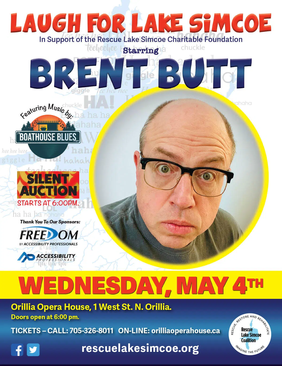 Corner Gas Star Brent Butt Hosting Fundraiser At Orillia Opera House