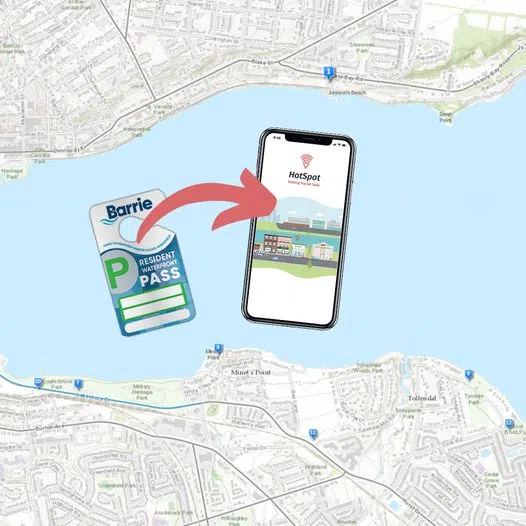 Barrie Waterfront Parking Passes Going Digital