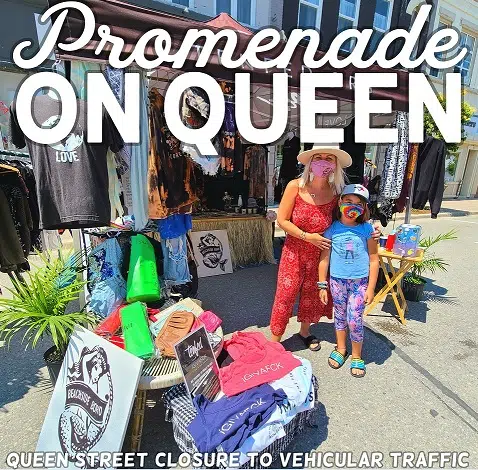 Kincardine’s Promenade On Queen Seeking Vendors
