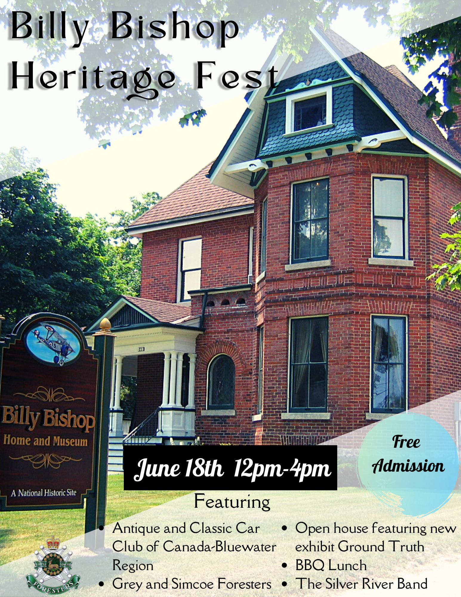 Heritage Day Event At Billy Bishop Museum