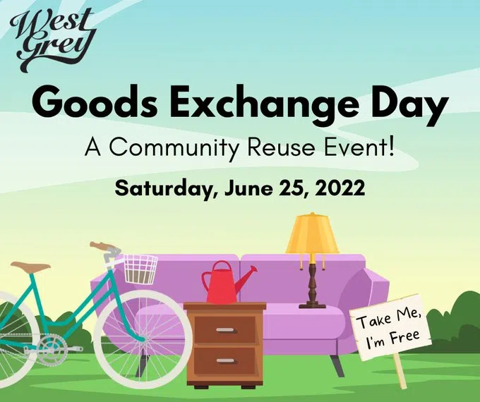 Goods Exchange Day In West Grey Saturday