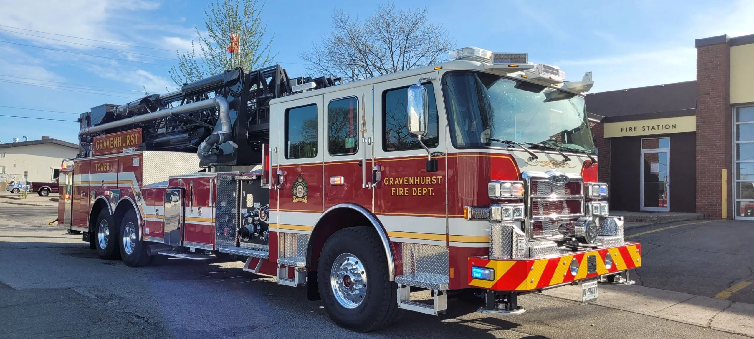 Public Invited to Gravenhurst Aerial Fire Truck 'Push-in'